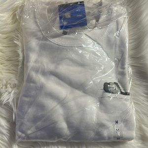 KAWS X Uniqlo White Graphic Crewneck Sweatshirt